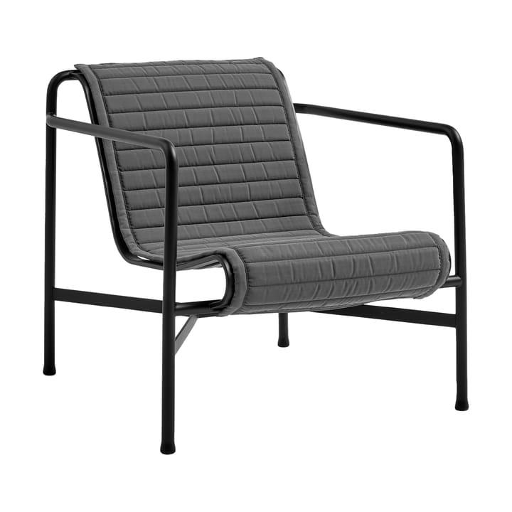 Poduszka na fotel lounge Palissade High Quilted  , Anthracite, do fotela lounge wysokiego HAY