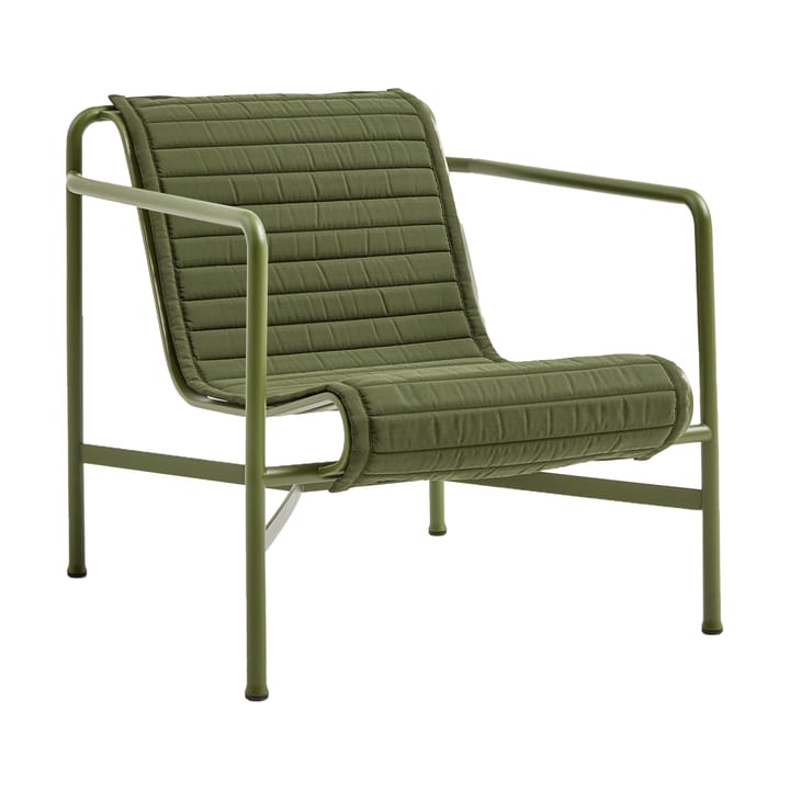 Poduszka na fotel lounge Palissade High Quilted  , Olive, do fotela lounge wysokiego HAY
