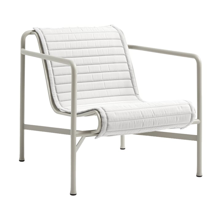 Poduszka na fotel lounge Palissade High Quilted  , Sky grey, do fotela lounge wysokiego HAY