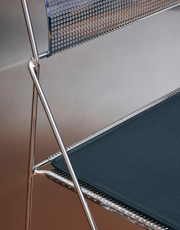 Poduszka na krzesło X-Line Indoor - Black leather - HAY