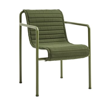 Poduszka na krzesło z podłokietnikami Palissade Dining Quilted   - Olive - HAY