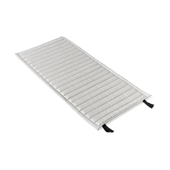 Poduszka na krzesło z podłokietnikami Palissade Dining Quilted - Sky grey - HAY