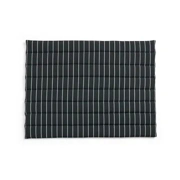 Poduszka na sofę Outdoor Market - Black-beige, 2-osobowa - HAY