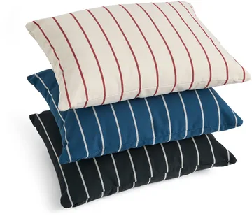 Poduszka Outdoor Market - Black-beige, 45x35 cm - HAY