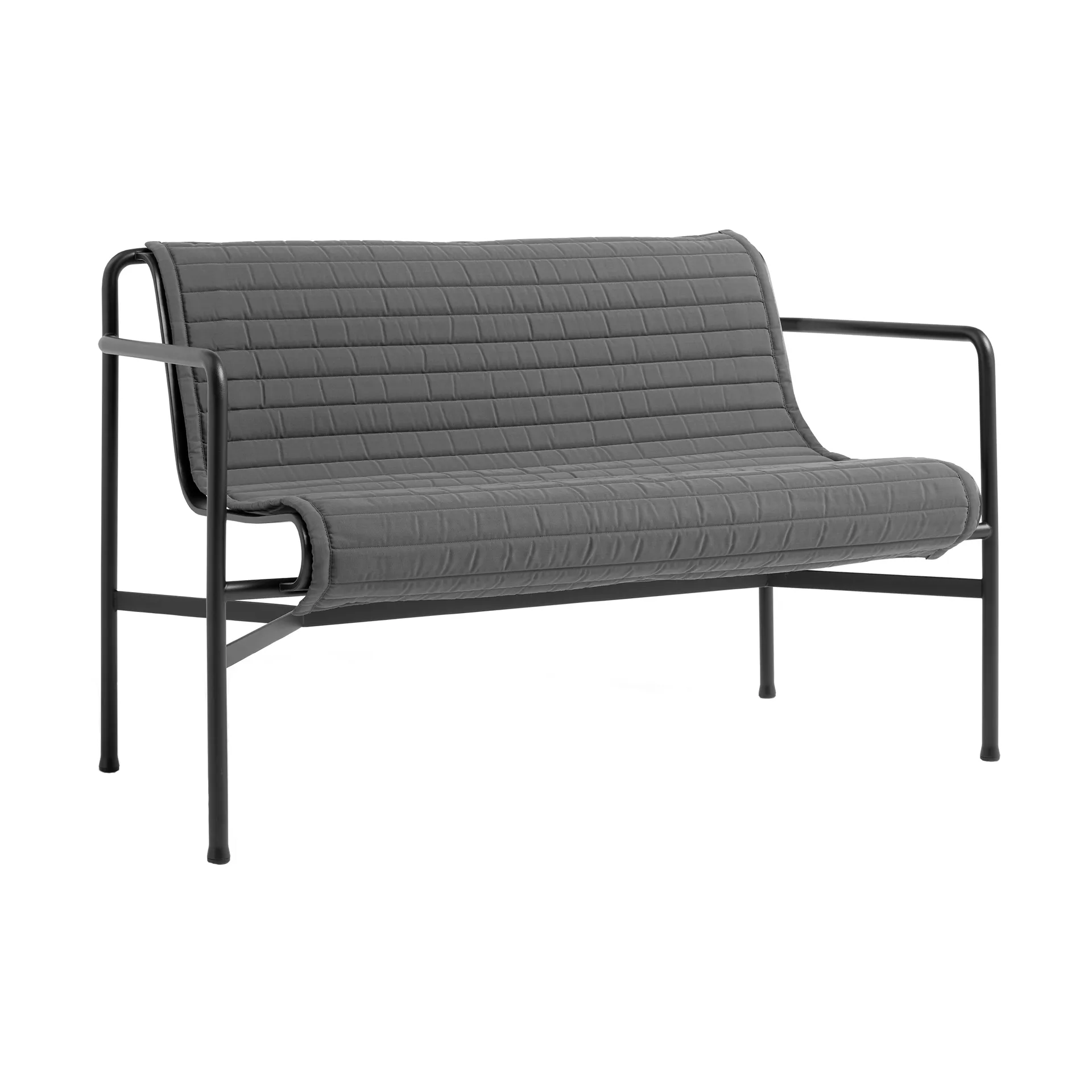 Poduszka Palissade Quilted, Anthracite, do Dining ławki HAY