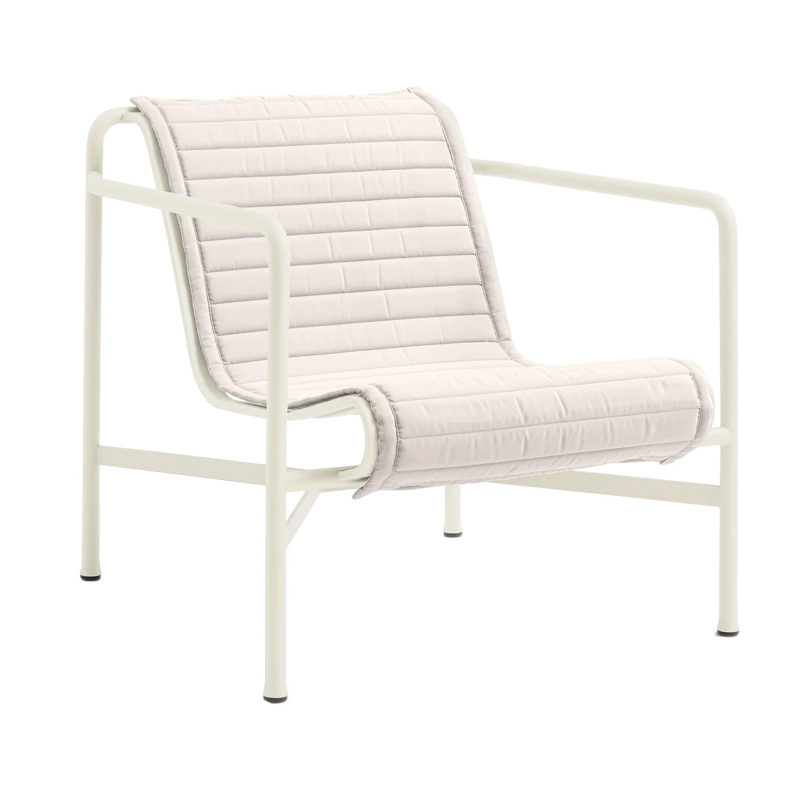 Poduszka Palissade Quilted, Sky grey, do fotela lounge low HAY