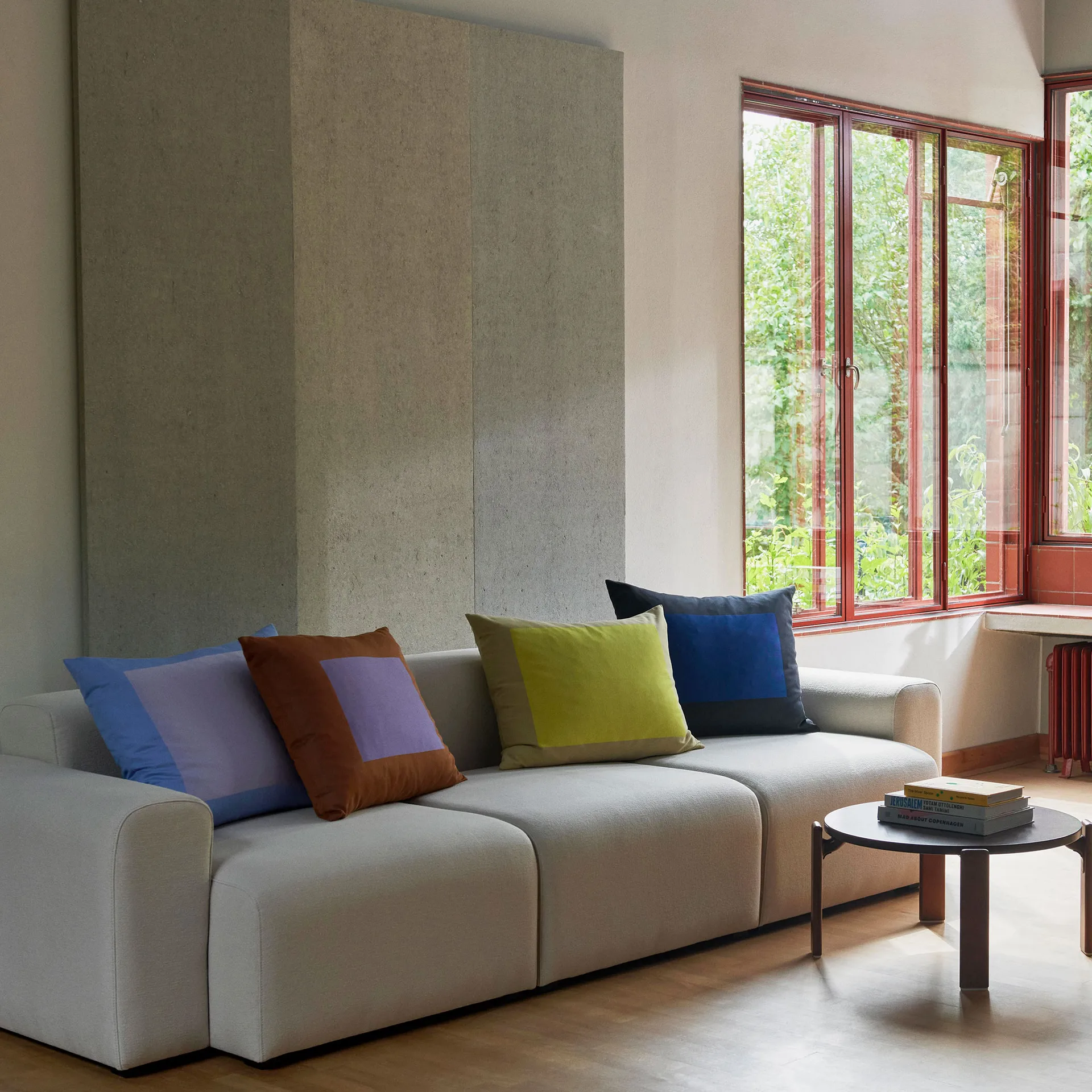 Poduszka Ram 48x60 cm, Yellow HAY