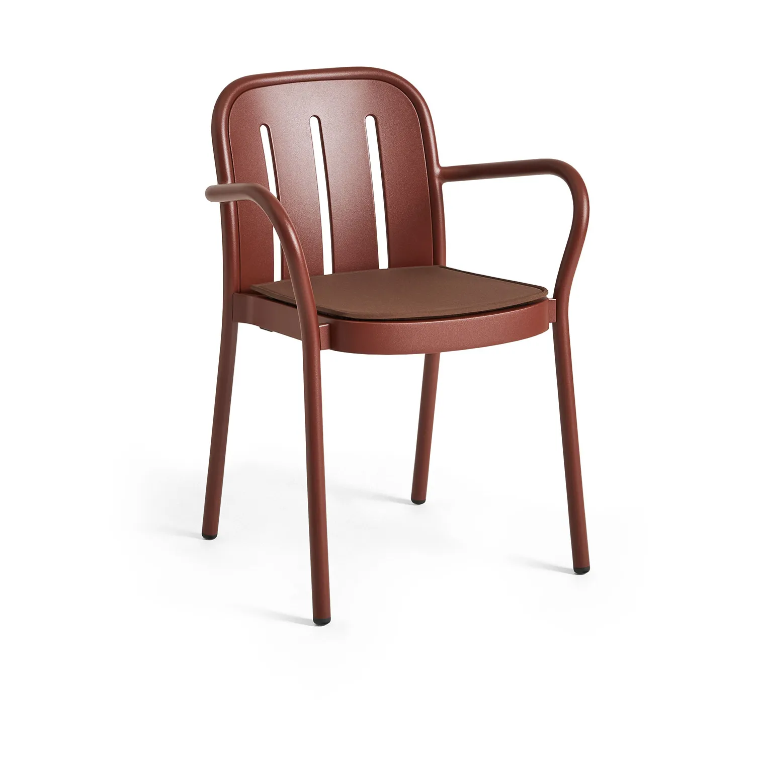 Poduszka siedzeniowa Deville, Iron red, 42x39,8 cm HAY