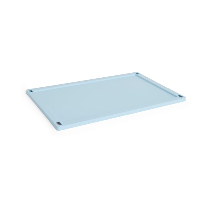 Pokrywka Colour Crate, plastic duża - Soft blue - HAY