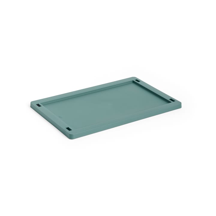 Pokrywka Colour Crate, plastic mała - Dark green - HAY