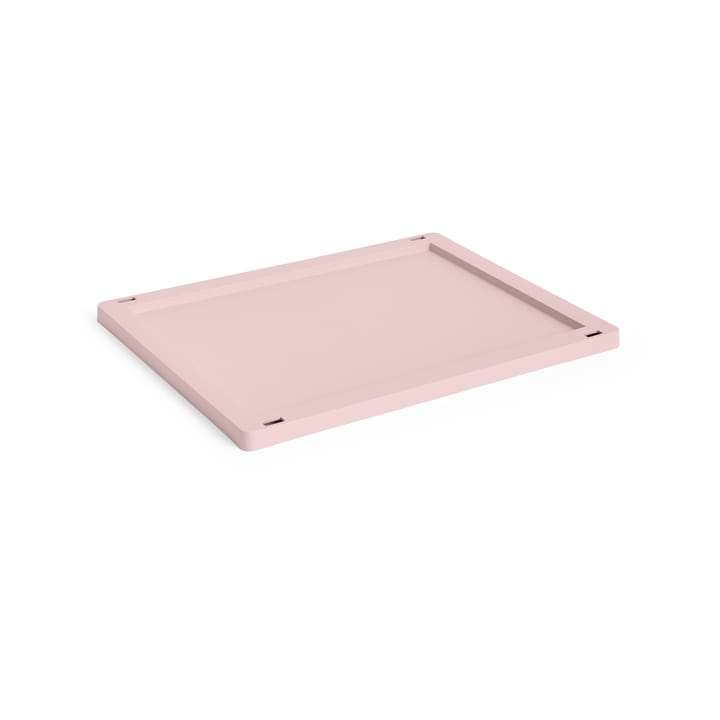 Pokrywka Colour Crate, plastic średnia - Blush - HAY