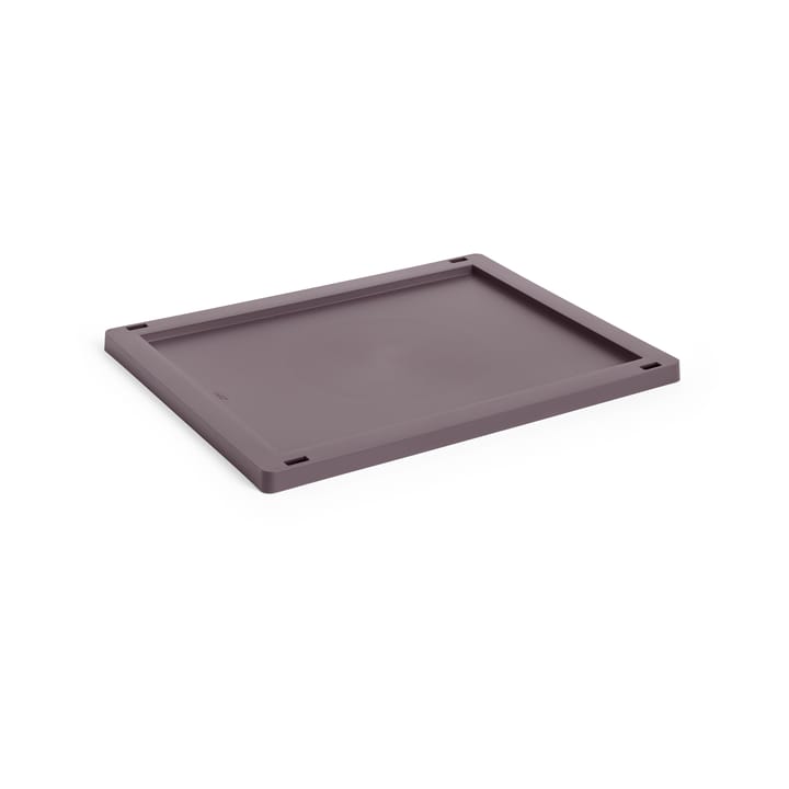 Pokrywka Colour Crate, plastic średnia - Bordeaux - HAY