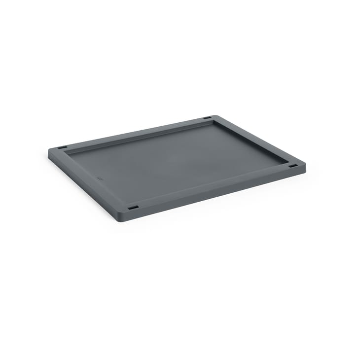 Pokrywka Colour Crate, plastic średnia - Charcoal - HAY