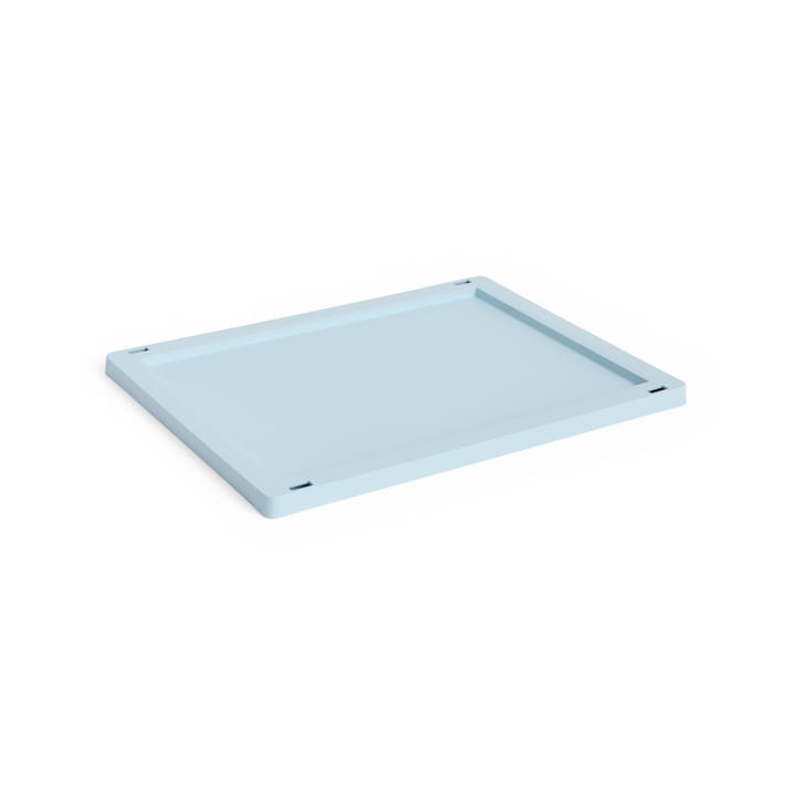Pokrywka Colour Crate, plastic średnia - Soft blue - HAY