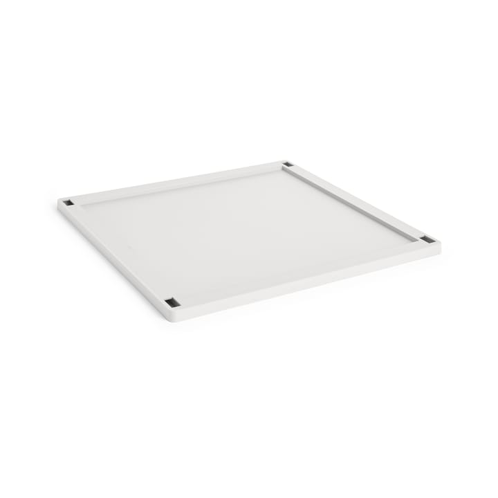 Pokrywka Colour Crate Square, plastic duża - Off white - HAY
