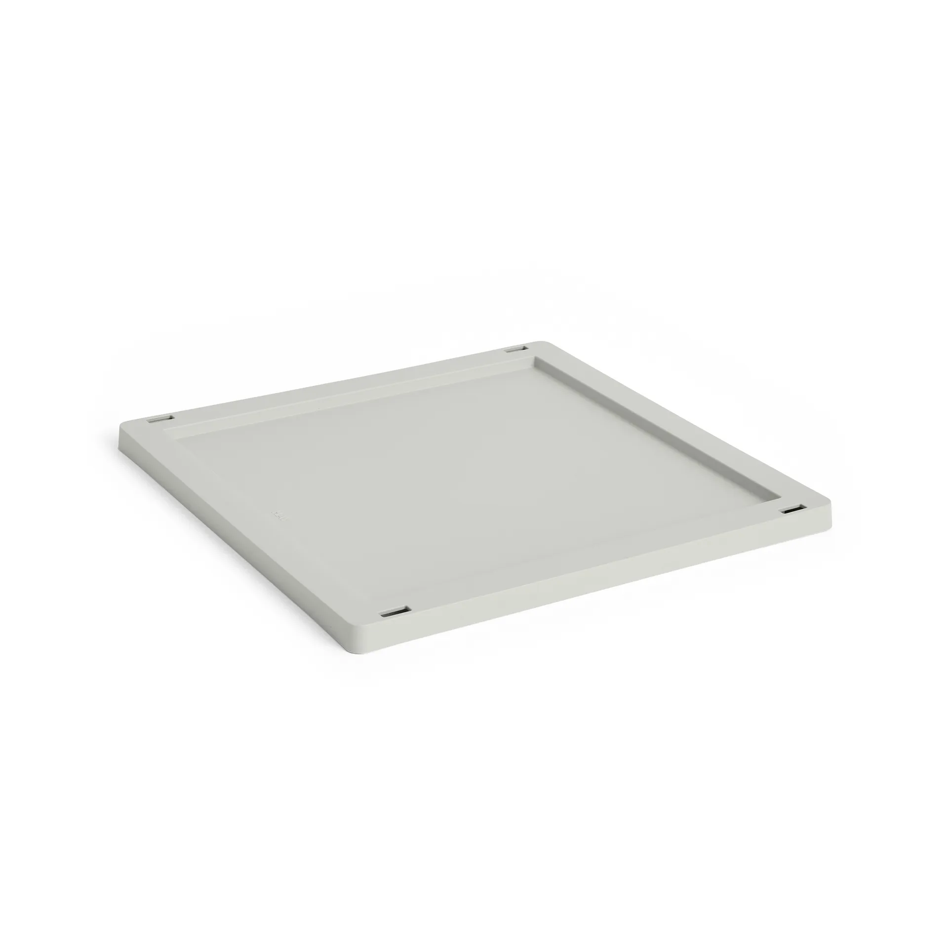 Pokrywka Colour Crate Square/Cube, plastic średnia, Grey HAY