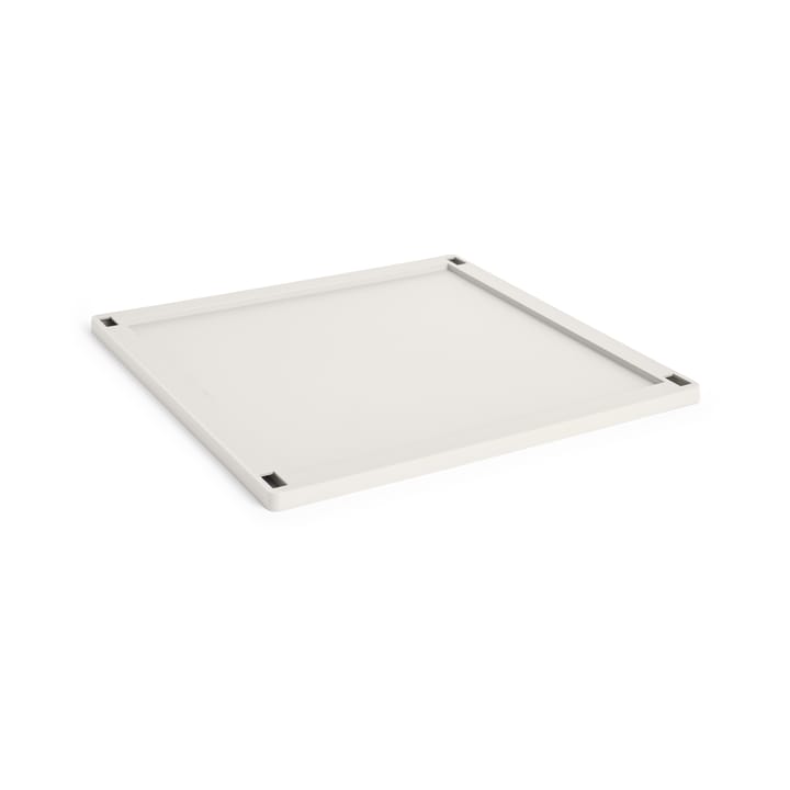 Pokrywka Colour Crate Square/Cube, plastic średnia - Off white - HAY