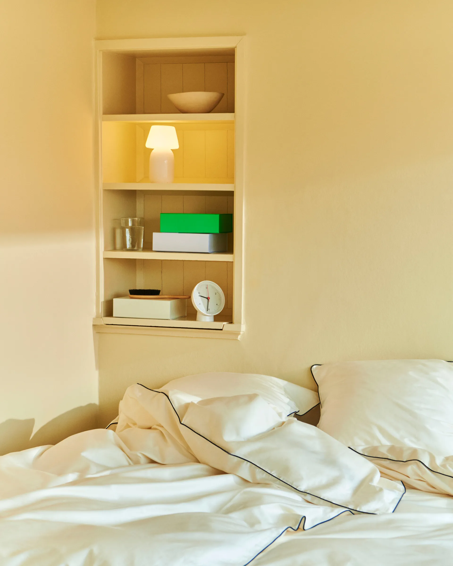 Poszewka na kołdrę Outline 150x210 cm, Ivory HAY