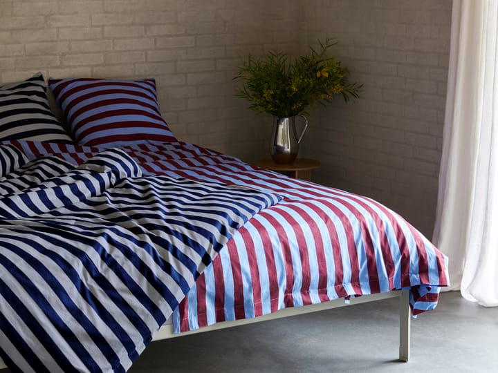 Poszwa na kołdrę Été 150x210 cm, Midnight blue-light grey HAY