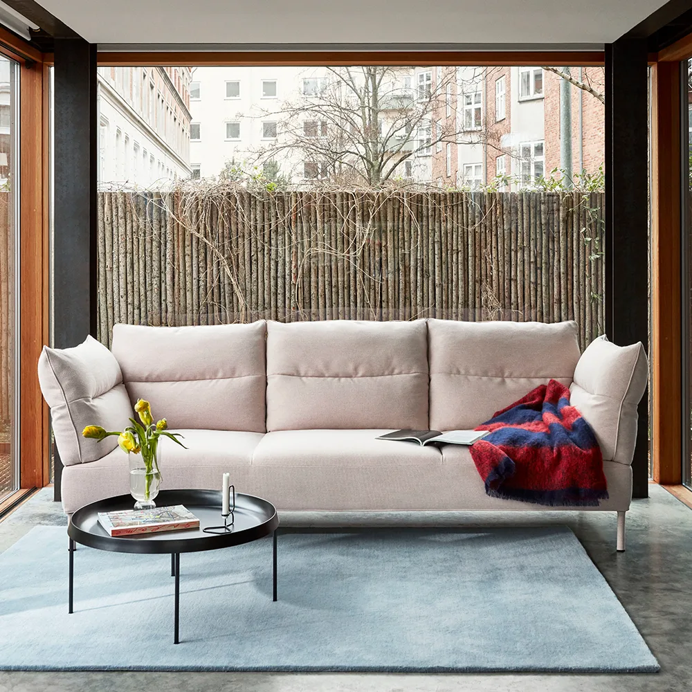 Raw No2 dywan, light grey, 170x240 cm HAY