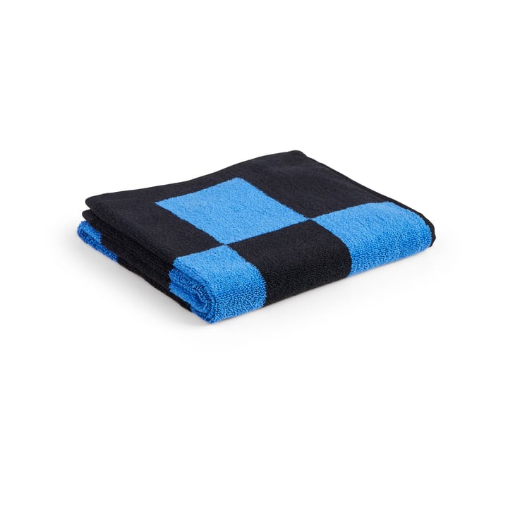 Ręcznik Check 50x90 cm - Cobolt blue - HAY