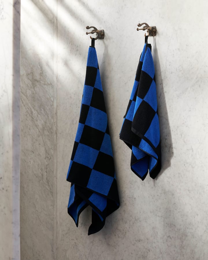 Ręcznik Check 50x90 cm, Cobolt blue HAY