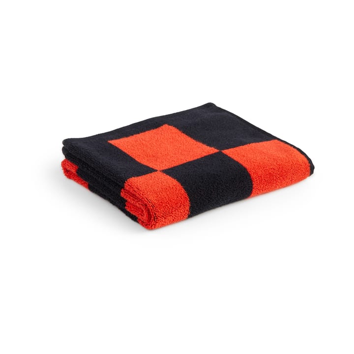 Ręcznik Check 50x90 cm - Poppy red - HAY
