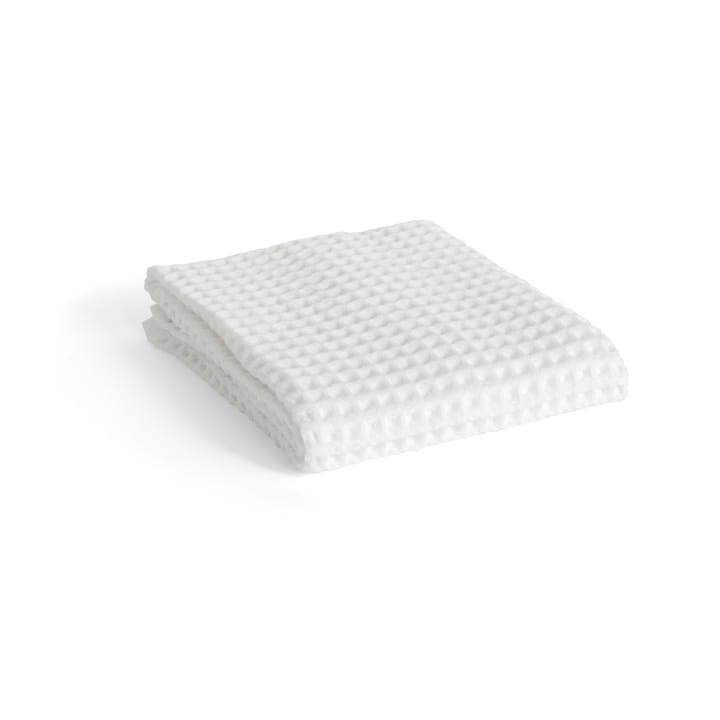 Ręcznik do rąk Waffle 50x100 cm - Biały - HAY