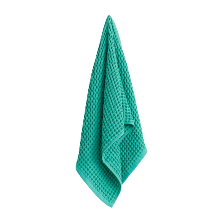 Ręcznik do rąk Waffle 50x100 cm - Emerald green - HAY