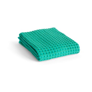 Ręcznik do rąk Waffle 50x100 cm - Emerald green - HAY