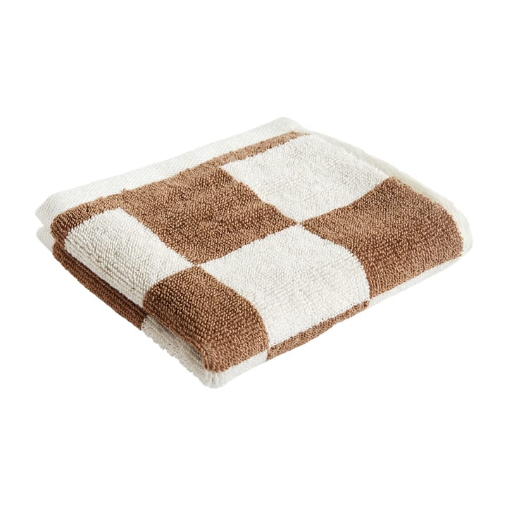 Ręcznik kąpielowy Check 30x30 cm - Cappuccino - HAY
