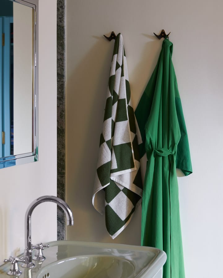 Ręcznik kąpielowy Check 70x136 cm - Matcha - HAY