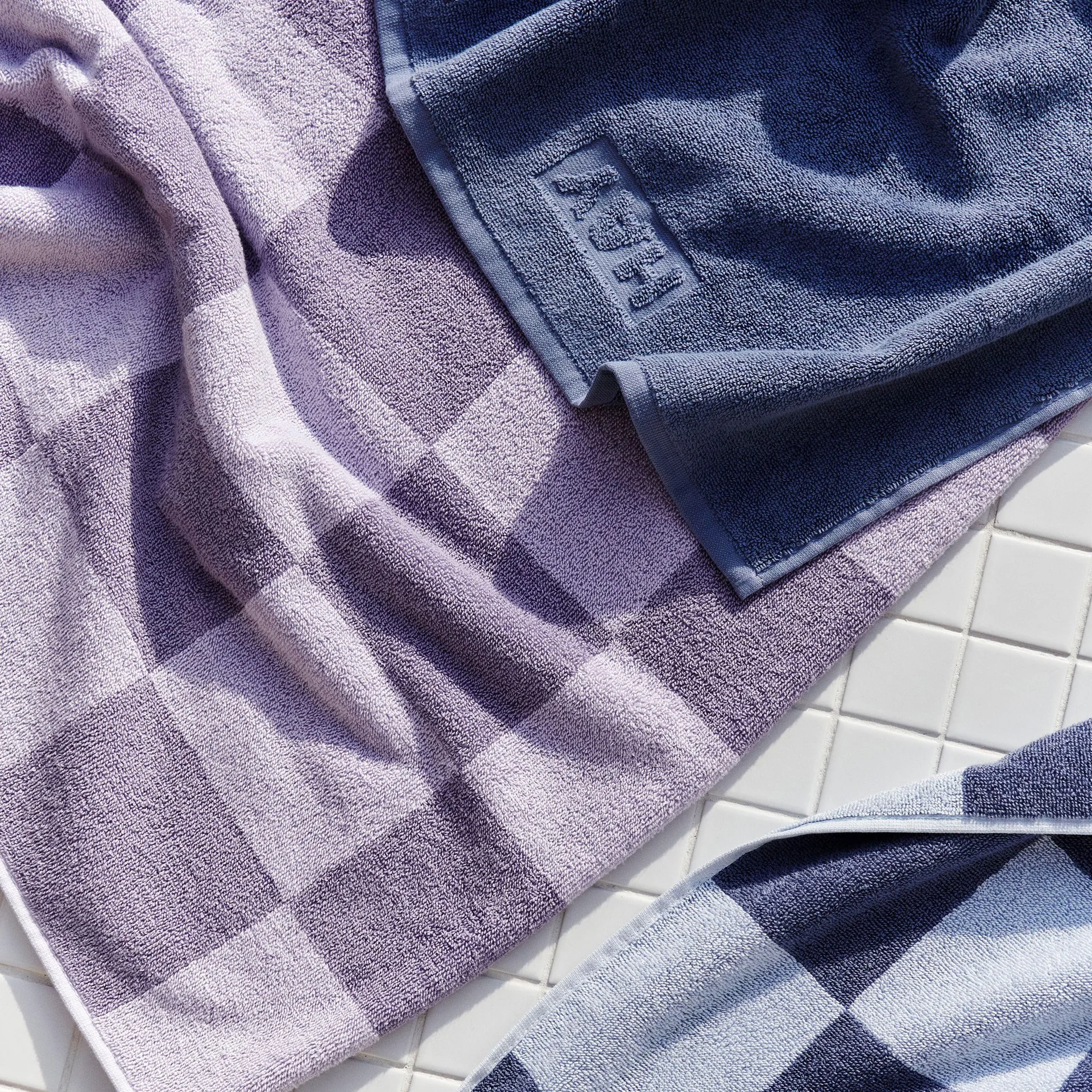 Ręcznik kąpielowy Mono 100x150 cm, Steel blue HAY