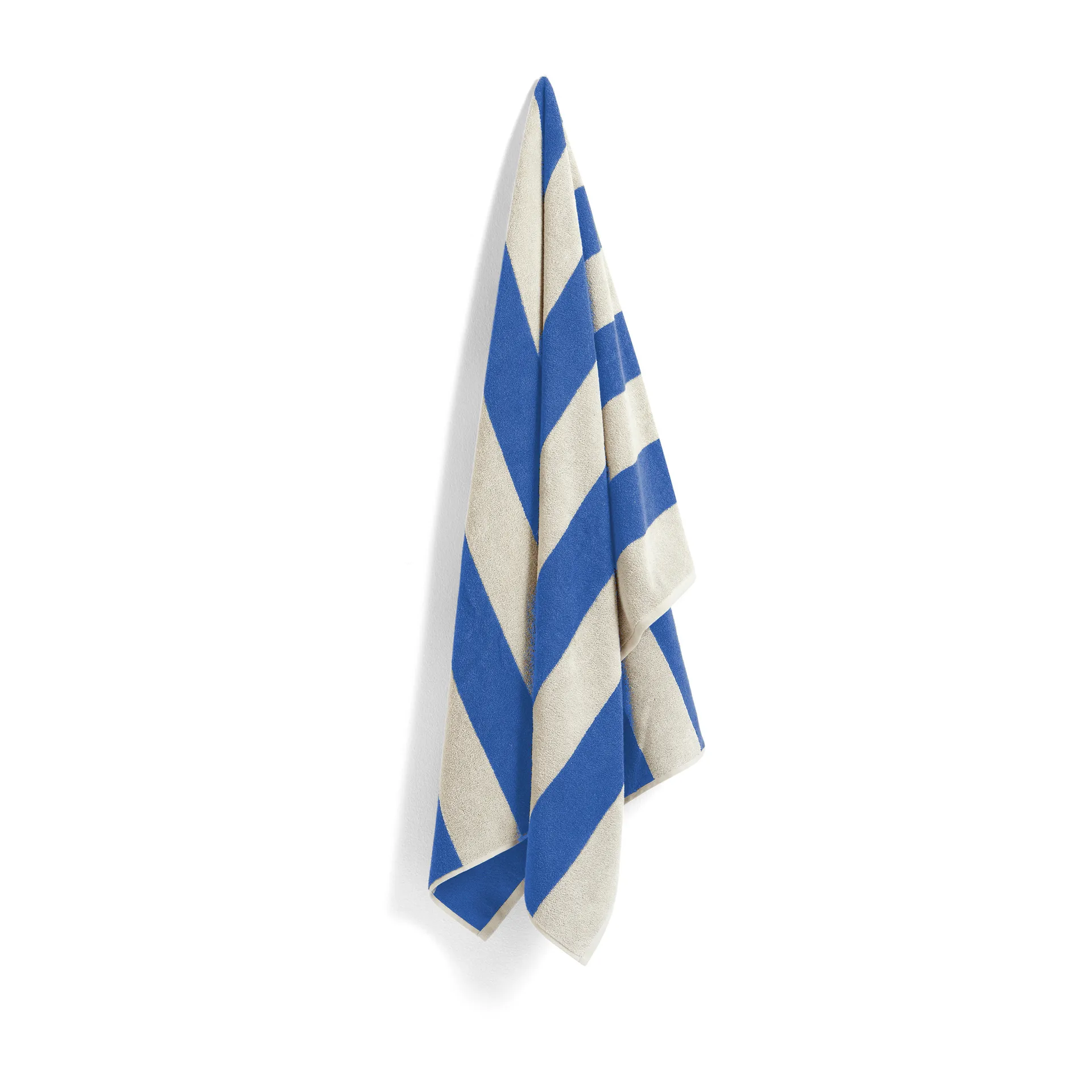Ręcznik kąpielowy z tkaniny frotte Stripe 100x150 cm, Blue HAY