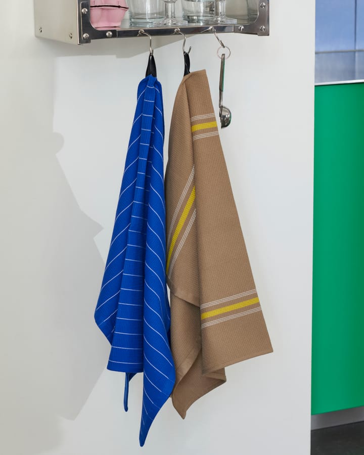 Ręcznik kuchenny Canteen 52x80 cm, Beige/yellow​ HAY