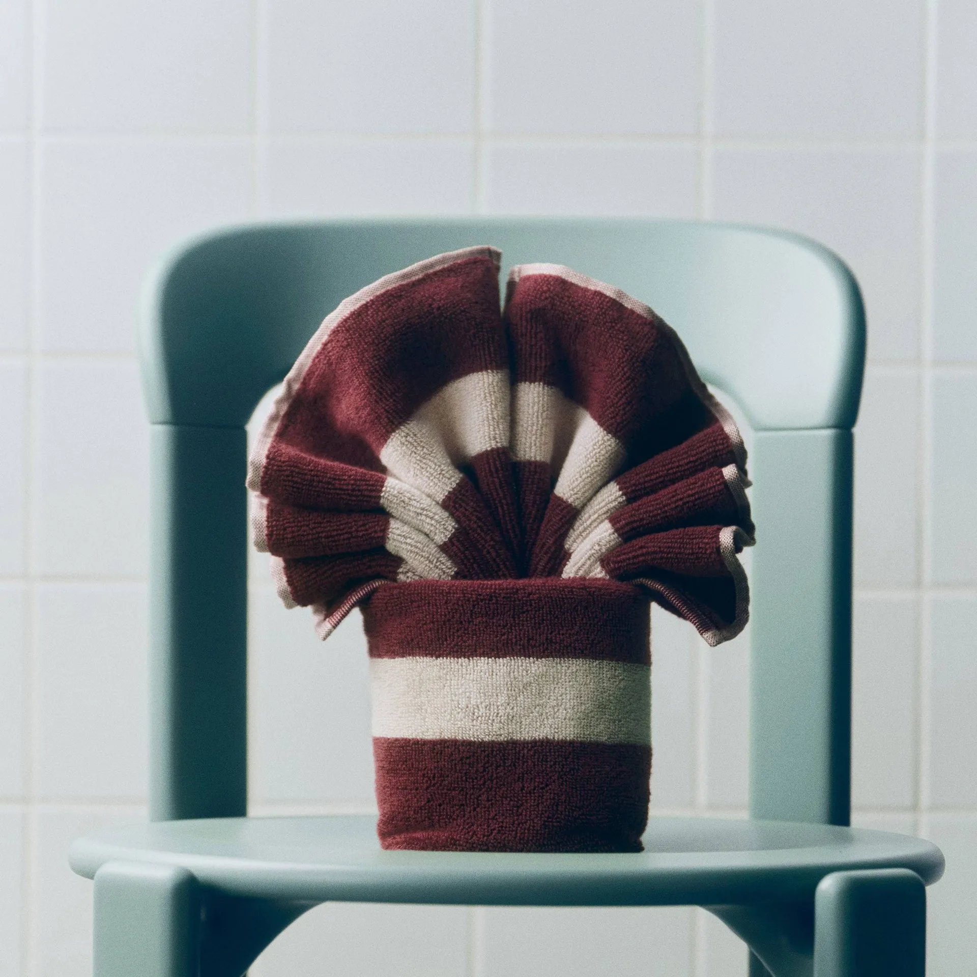 Ręcznik Stripe, Burgundy, 40x60 cm HAY