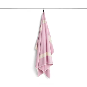 Ręcznik Stripe - Cool pink, 100x150 cm - HAY