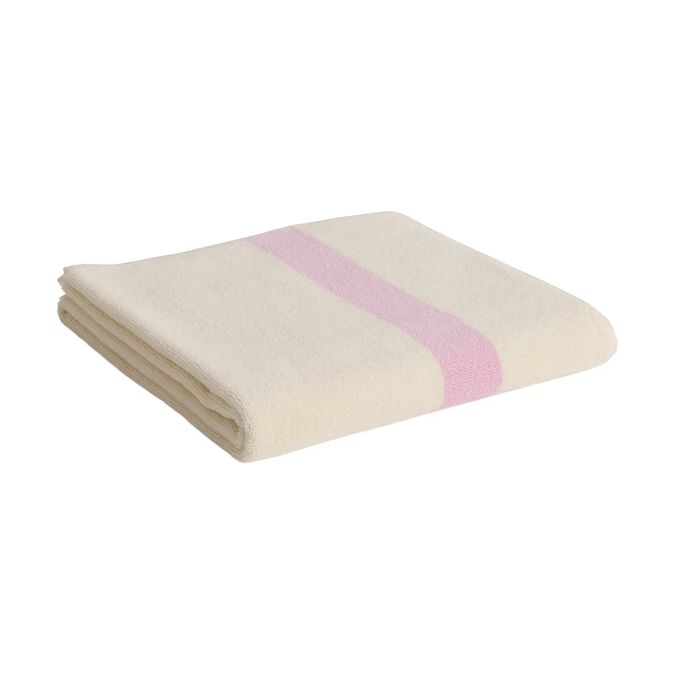 Ręcznik Stripe, Cool pink, 70x140 cm HAY
