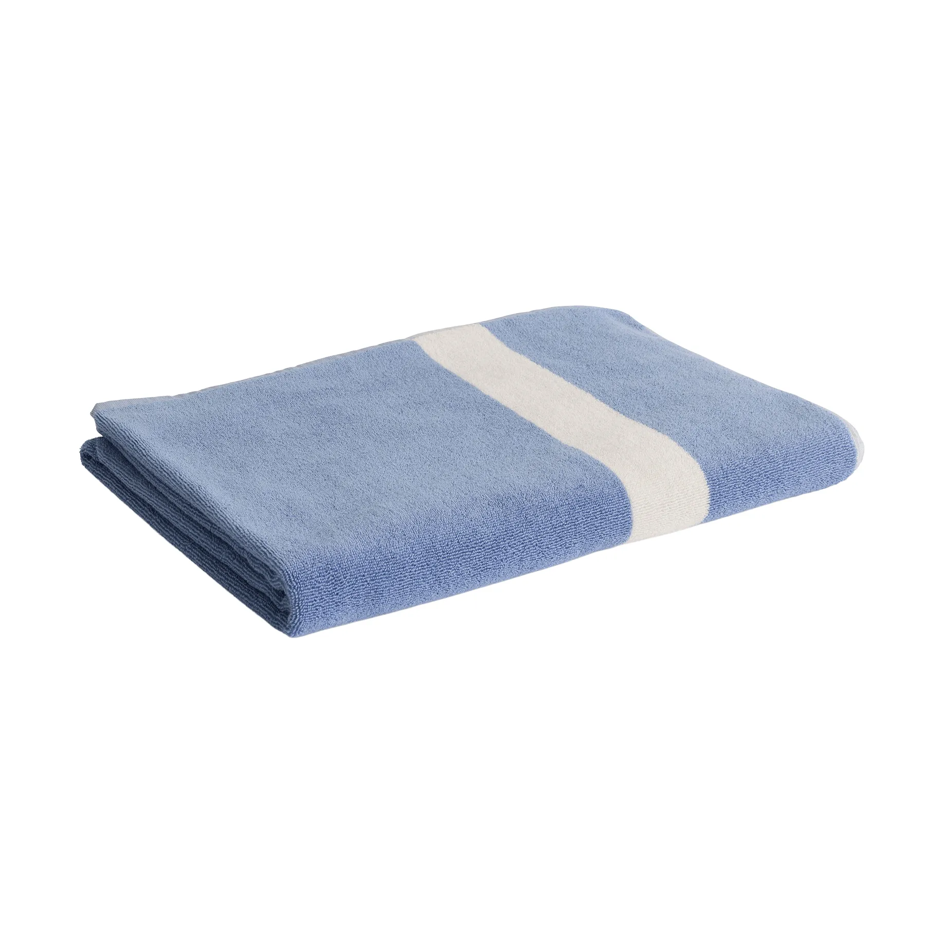 Ręcznik Stripe, Dusty blue, 100x150 cm HAY