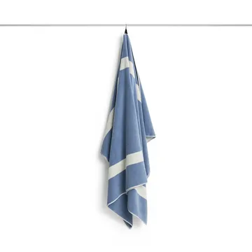 Ręcznik Stripe - Dusty blue, 100x150 cm - HAY