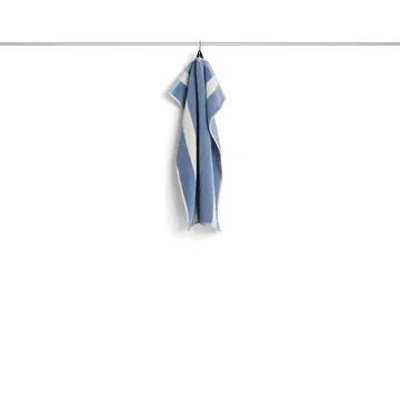 Ręcznik Stripe - Dusty blue, 40x60 cm - HAY