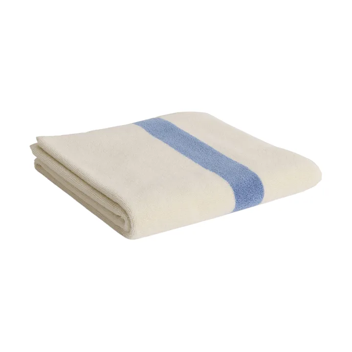 Ręcznik Stripe - Dusty blue, 70x140 cm - HAY