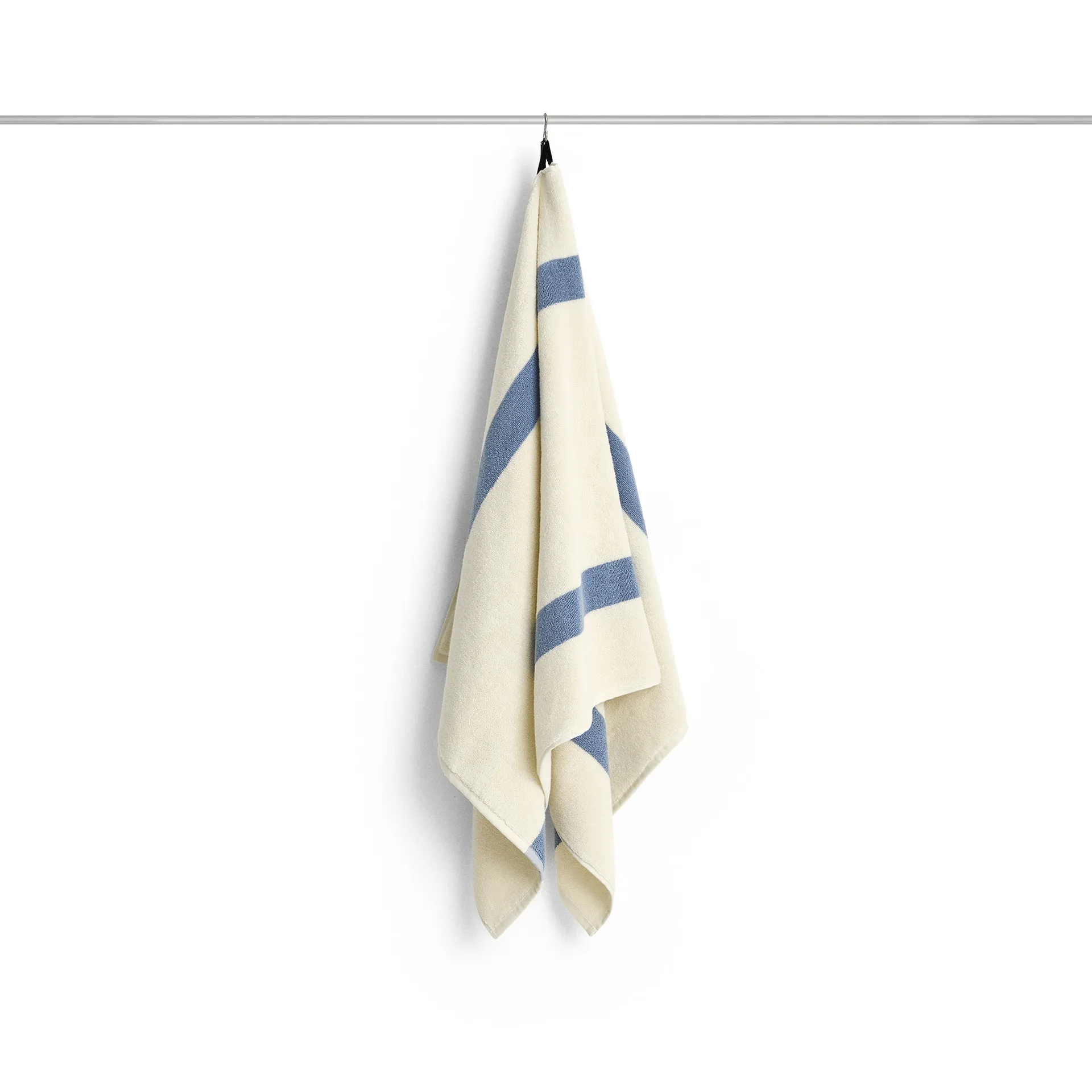 Ręcznik Stripe, Dusty blue, 70x140 cm HAY