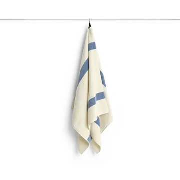 Ręcznik Stripe - Dusty blue, 70x140 cm - HAY
