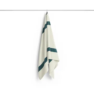 Ręcznik Stripe - Petrol blue, 70x140 cm - HAY