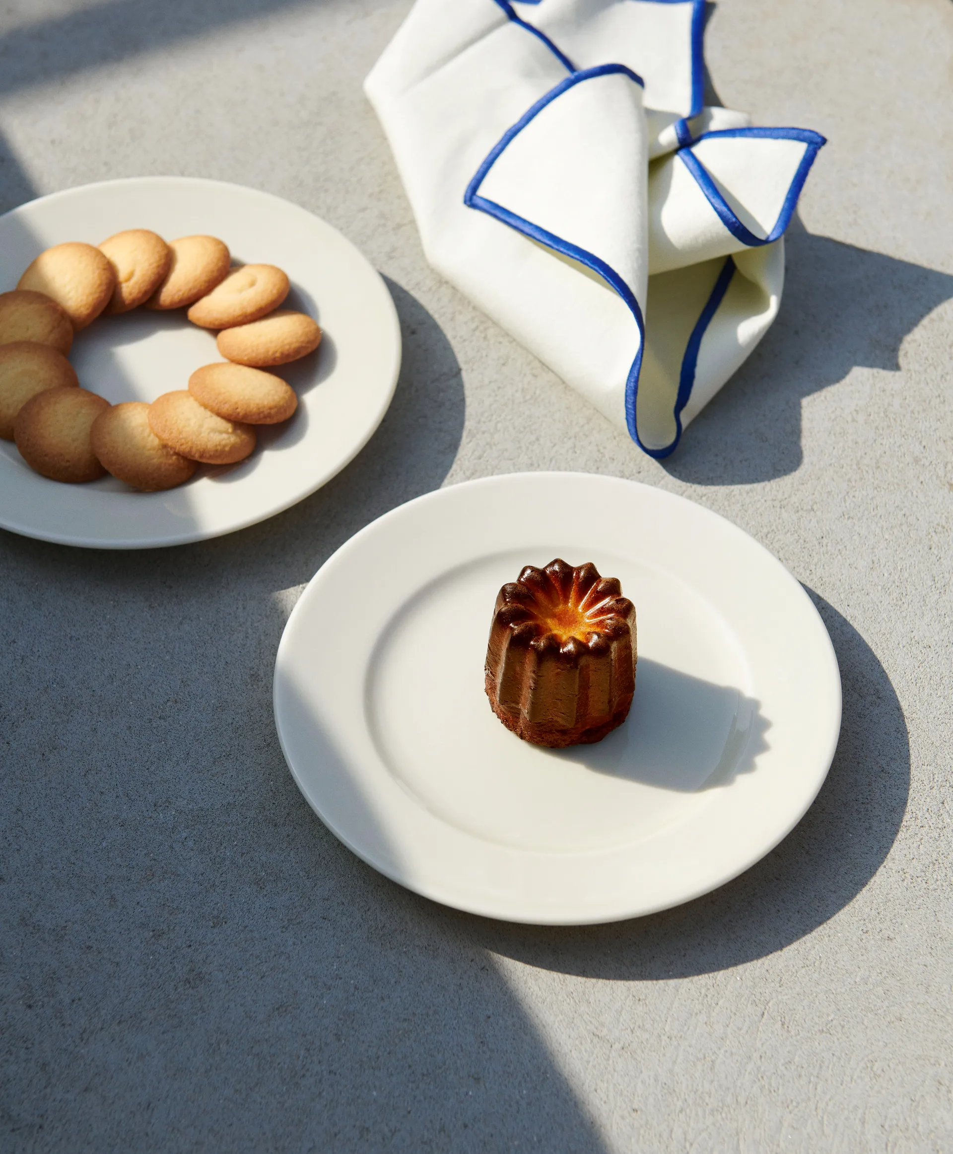 Serwetka z materiału Outline 4-pak, Cream HAY