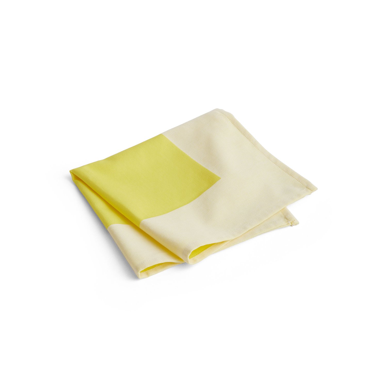 HAY Serwetka z tkaniny Ram 40x40 cm Yellow | Skandynawski Design | Serwetki lniane i bawełniane | Żółty