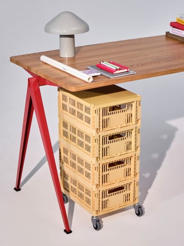 Skrzynka Colour Crate, 4-pak - Duża - HAY