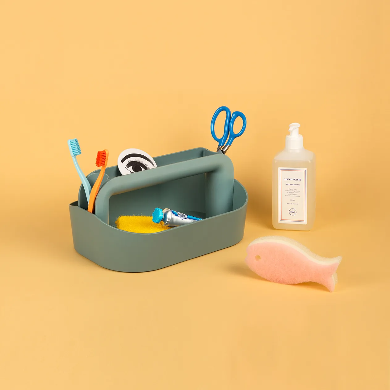 Skrzynka na narzędzia Tool box, Dusty green HAY