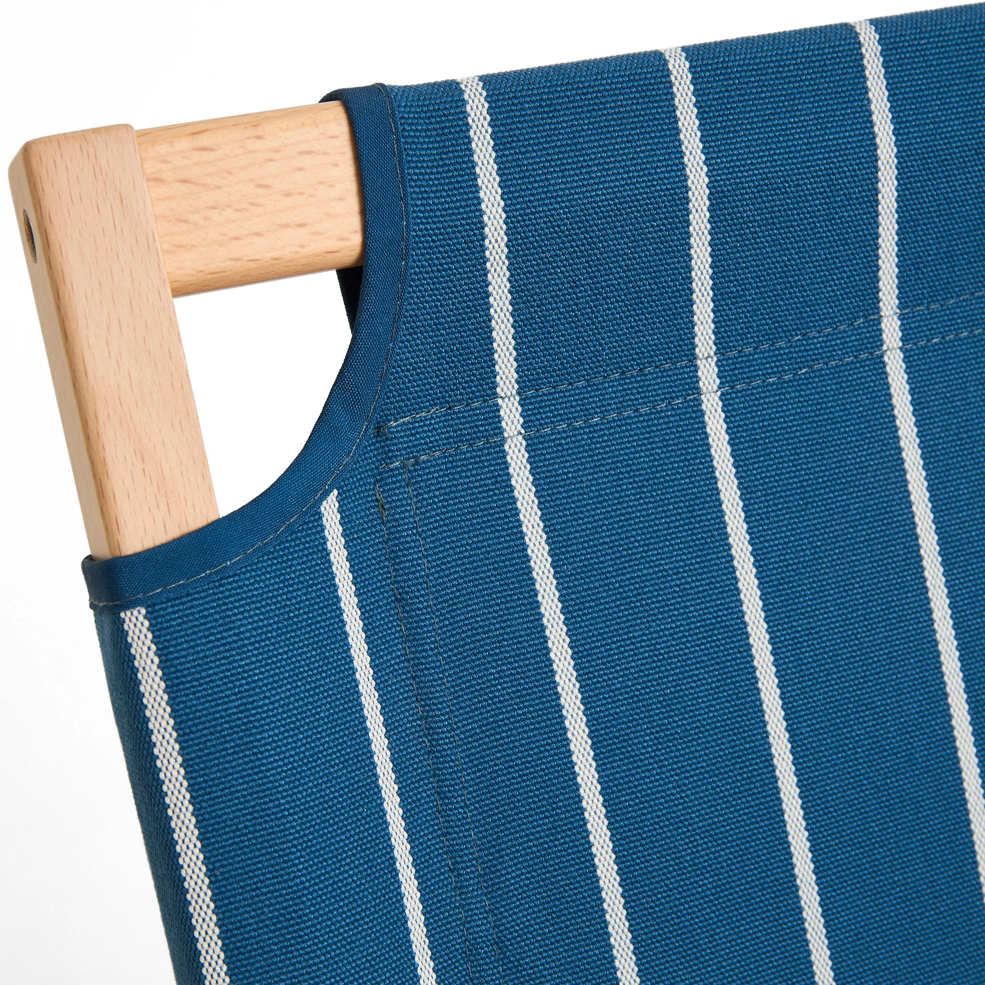 Sofa składana Outdoor Market, Blue-beige, 2-miejscowa HAY